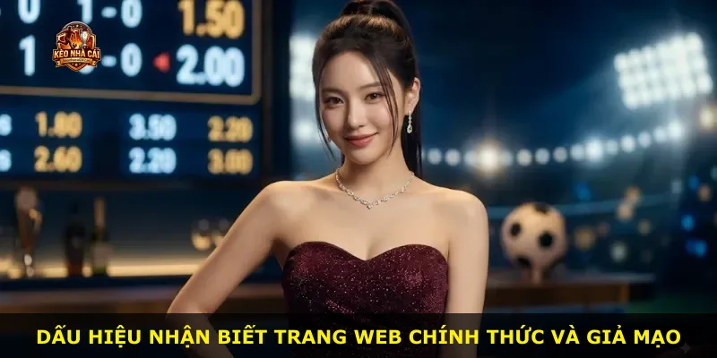 Dấu hiệu nhận biết trang web chính thức và giả mạo