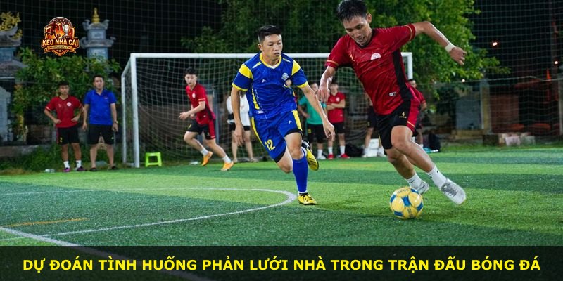 Dự đoán tình huống phản lưới nhà trong trận đấu bóng đá