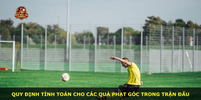 Quy định tính toán cho các quả phạt góc trong trận đấu