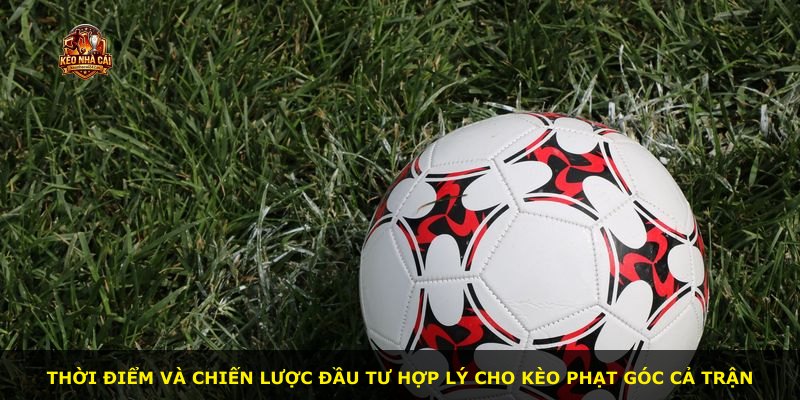 Thời điểm và chiến lược đầu tư hợp lý cho kèo phạt góc cả trận