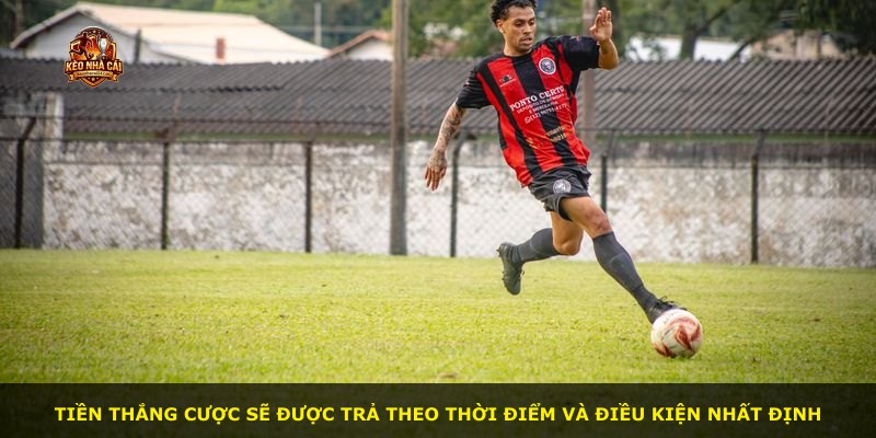 Tiền thắng cược sẽ được trả theo thời điểm và điều kiện nhất định