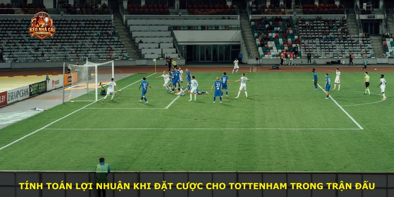 Tính toán lợi nhuận khi đặt cược cho Tottenham trong trận đấu