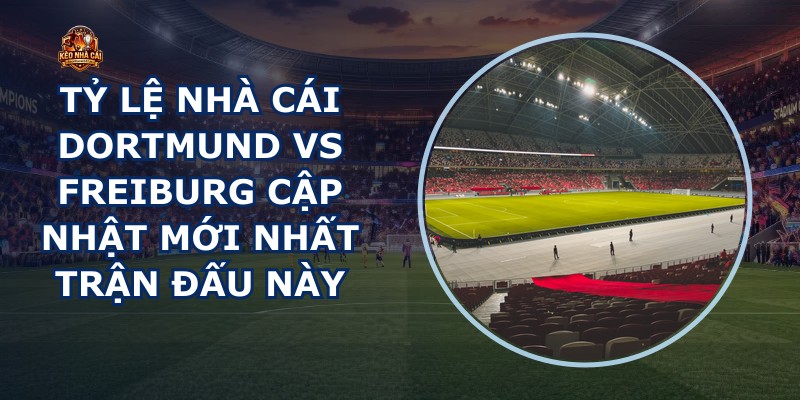 tỷ lệ nhà cái Dortmund vs Freiburg